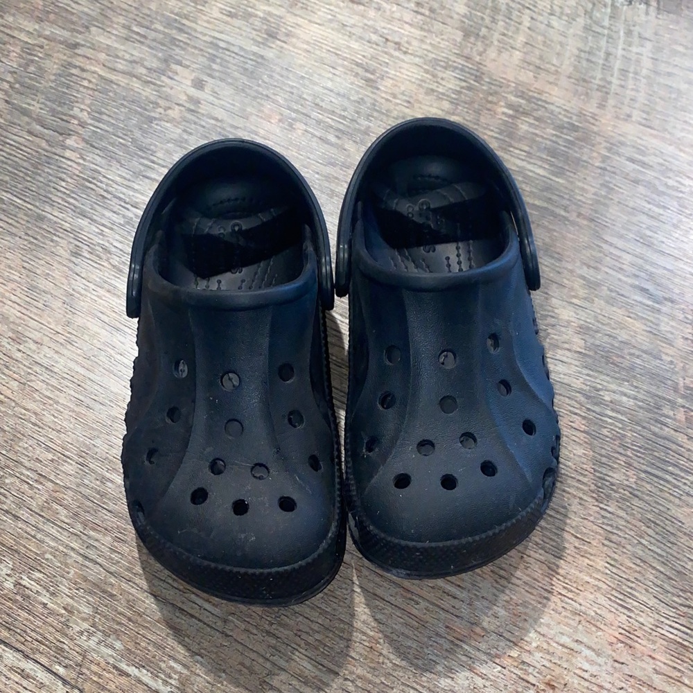 CROCS Kids Black Water Shoes